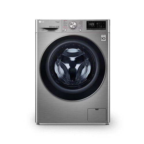 LG Front Load Washing F4R3VYL6P Machine Is A High-Performance With 10.5 Kg Capacity, TurboWash Technology, And Multiple Wash Programs.
