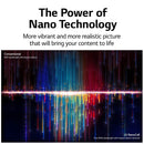 LG 55" UHD LED TV 55NANO75K NanoCell: 3840 x 2160 Resolution, NanoCell Color Technology, IPS LCD Panel, HDR support, webOS Smart Platform, ThinQ AI, HDMI 2.1, USB Playback