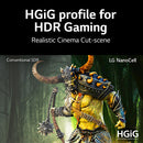 LG 55" UHD LED TV 55NANO75K NanoCell: 3840 x 2160 Resolution, NanoCell Color Technology, IPS LCD Panel, HDR support, webOS Smart Platform, ThinQ AI, HDMI 2.1, USB Playback