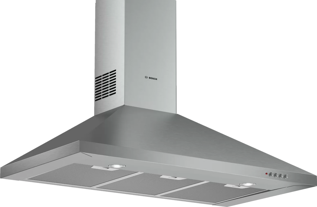 BOSCH DWP94CC50M Maximize Air Extraction Efficiency with Our Built-in 90 cm Hood, Enjoy Cooking with 3 Speed Settings.