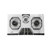 Nasgas DG-146-BK 3 Burner Glass