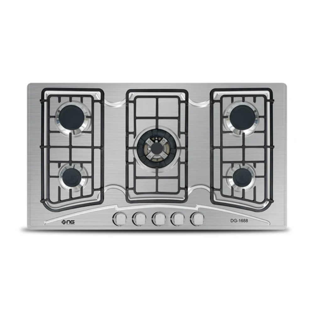 Nasgas DG-555 S 5 Burner Stainless Steel