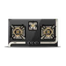 Nasgas DG-933 BK 3 Burner Steel Top | Built In Hob