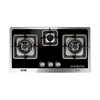 Nasgas DG-GN3 226 3 Burner Tempered Glass 