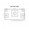 Nasgas DG-GN 5 5 Burner Tempered Glass | Built-In Hob