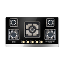 Nasgas DG-GN 5 5 Burner Tempered Glass | Built-In Hob
