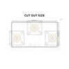 kitchen hob  DG-227GT3 Burners