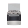 Nasgas NG-534 Gas Range 5 Burner Double Door Oven