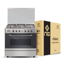 Nasgas NG-534 Gas Range 5 Burner Double Door Oven