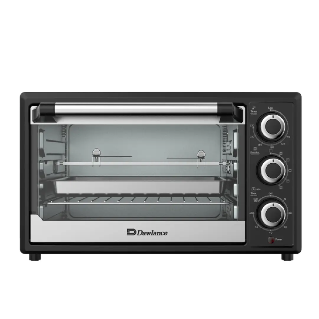 Dawlance DWOT 2515 CR Oven Toaster with Bake, Toast and Grill Functions, Compact Design and Efficient Cooking Performance