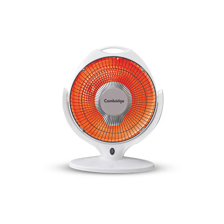 CAMBRIDGE Parabolic Heater PH19: Extensive Heat Coverage, Energy Efficiency, Customizable Warmth with 60-Minute Timer