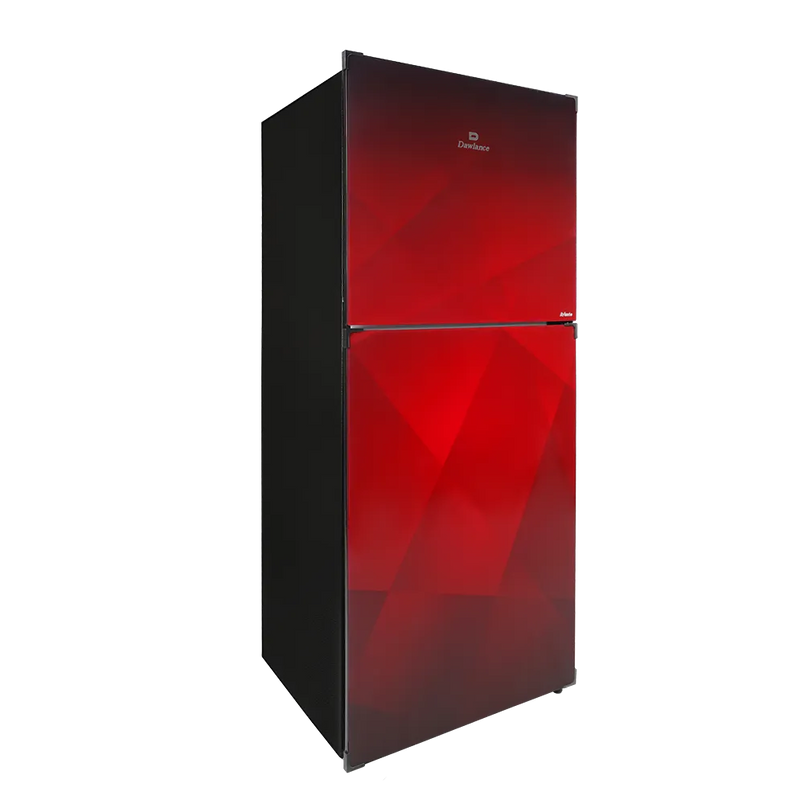 REF 9193LF Avante Diamond Red Double Door Refrigerator Model