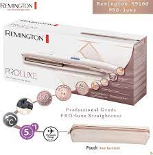 REMINGTON S9100 HAIR STRAIGHTENER PROLUXE, OPTIheat, 5x Smoother*