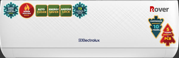 E-Lux 1.5 Ton ROVER SEA-618 R with Super Turbo Cooling, Energy Saver Mode, Ampere Lock, T3 Technology, Super Heating Inverter 10 Years Compressor and 5 Years PCB Warranty