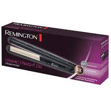 REMINGTON S3500 HAIR STRAIGHTENER CERAMIC 230, TOURMALINE, ANTI STATIC, SMOOTH GLIDE PLATES