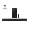 SAMSUNG B-series 2.1ch DTS Virtual:X Soundbar HW-C450,Powerful Sound Output, Dts Virtual:x Technology, And Wireless Subwoofer, This Soundbar Is Ideal For Creating A Cinematic Soundscape