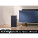 SAMSUNG B-series 2.1ch DTS Virtual:X Soundbar HW-C450,Powerful Sound Output, Dts Virtual:x Technology, And Wireless Subwoofer, This Soundbar Is Ideal For Creating A Cinematic Soundscape