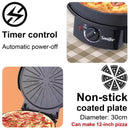 Sonifer SF 6086 1500W 12 Inch Automatic Round Electric Pizza Maker Machine
