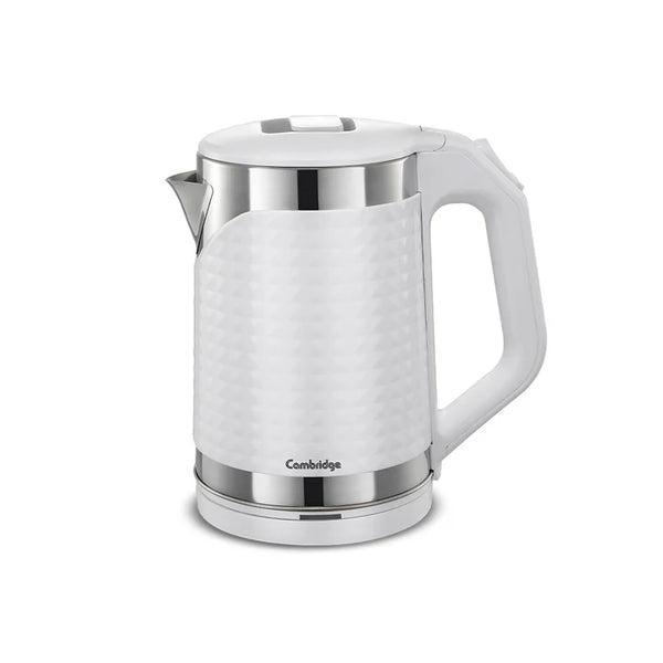 CAMBRIDGEElectric Kettle SK9779: Elevate Your Experience, 1800 Watts, User-Friendly, Dependable Stainless Steel Heating System