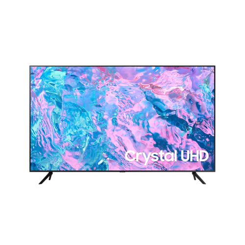 SAMSUNG 65" Crystal UHD 4K CU7000, Crystal Processor 4K, Vivid crystal colors come to life, Feel every shade of color in powerful 4K