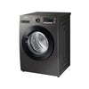 SAMSUNG Front Load Washer 8kg, 1400 RPM, Ecobubble, Hygiene Steam, Digital Inverter Motor, Efficient Cleaning with Eco Bubble