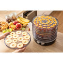 Sencor SFD 3109BK Food Dehydrator with Adjustable Temperature Control, Multiple Drying Trays and Efficient Fruit and Vegetable Preservation
