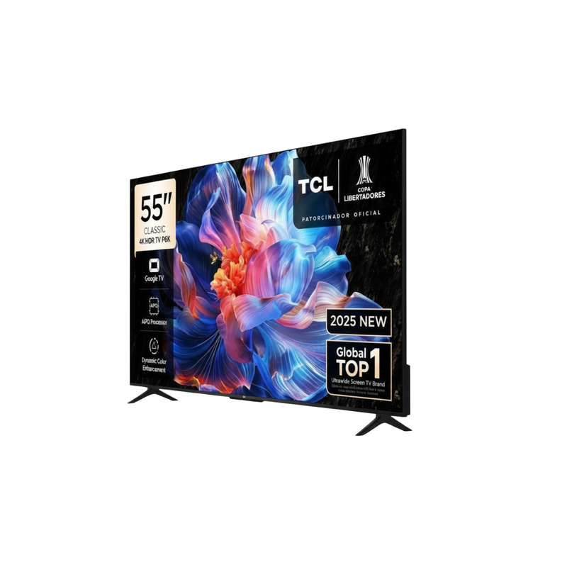 TCL 55 Inch LED 4K Google TV P6K with AiPQ Processor
