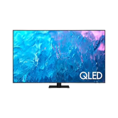 SAMSUNG 55" 4K QLED TV 55Q70C: Quantum Processor, AI Upscaling, Advanced HDR, Adaptive Sound+, FreeSync Premium Pro.