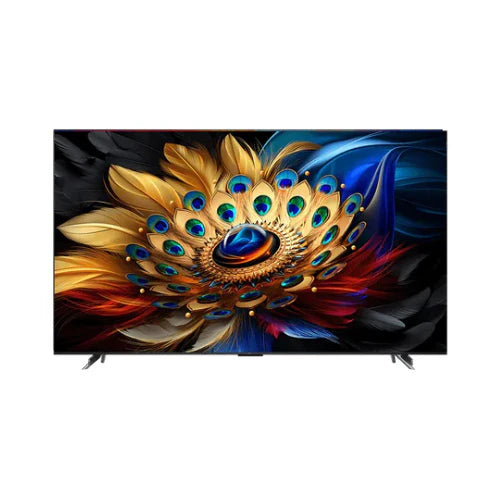 TCL 85" 4K QLED TV C655 Advanced PRO with AiPQ PRO Processor, 3GB RAM + 64GB Storage, ONKYO 2.1CH Audio, and 144Hz VRR Display Featuring Dolby Vision, HDR10+, and Eye Care Features