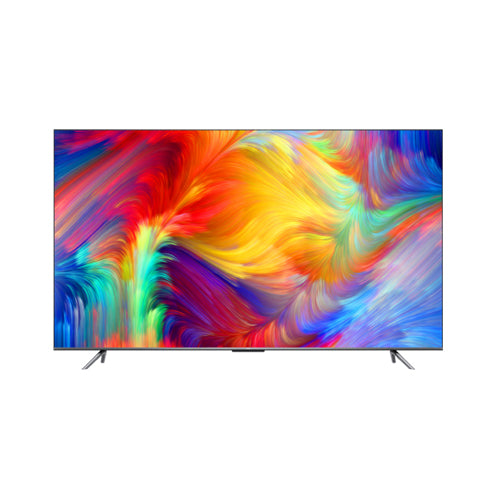 TCL 75" P735 UHD Android TV, with a 4K HDR and an advanced picture engine of Dolby Vision which automatically adjusts your display brightness and produces the best quality image on the market