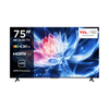TCL 75 Inch 75T6C QLED 4K Ultra HD, AiPQ Processor, HDR10+, HDR10, HLG, 3 × HDM and 2 × USB