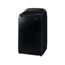 SAMSUNG Top Loading Washer WA15T5260BV 15 kg, Black Design with Diamond Drum, Wobble Technology, DIT Motor, and Smart Check, Black.