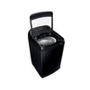 SAMSUNG Top Loading Washer WA15T5260BV 15 kg, Black Design with Diamond Drum, Wobble Technology, DIT Motor, and Smart Check, Black.