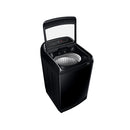 SAMSUNG Top Loading Washer WA15T5260BV 15 kg, Black Design with Diamond Drum, Wobble Technology, DIT Motor, and Smart Check, Black.