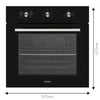 Vestel BO 5782B Built In Baking Oven for Home Kitchen 