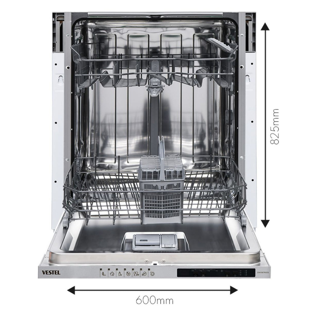Vestel DWII0F77R0DSP Dishwasher 13 Place Setting Capacity 