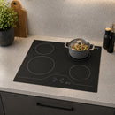 Vestel BH 6330B 4 Burner Electric Hot Plate 60cm Ceramic Glass 