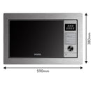 VESTEL BMW 30D1X Built In Grill Microwave Oven 30 Litres