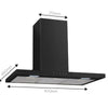 Vestel Wall Mounted Hood BHD-9307B 90cm