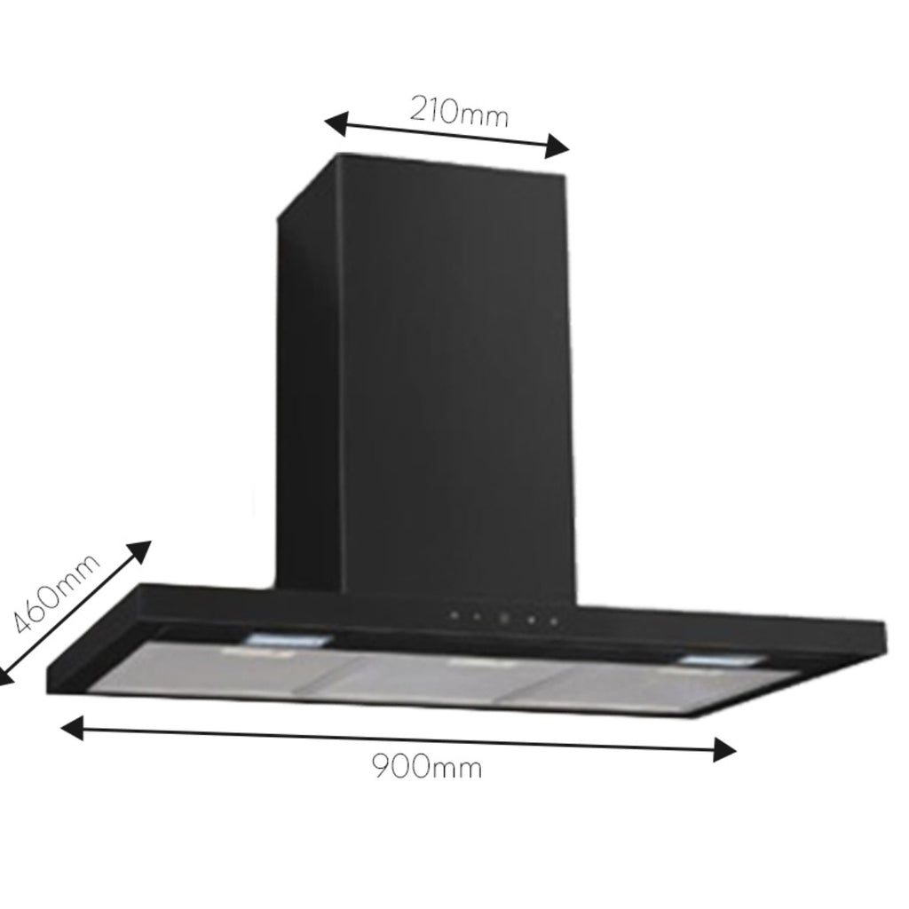 Vestel Wall Mounted Hood BHD-9307B 90cm