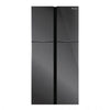 DAWLANCE Refrigerator DFD 900 GD Inverter Technology , Black Honeycomb, Touch Display ,  Hidden Handle, Glass Shelf , Door LED Light, LED on Side Walls, 3 Shelves, 4 Freezer Door Pockets.