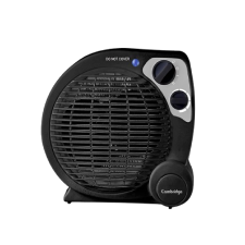 CAMBRIDGE Fan Heater FH1136: Provides Overheat Control, Protection Grill, Room Size Coverage, and Reliable Heating