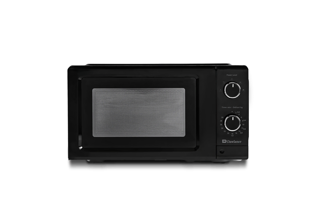 DAWLANCE MD 20 INV High-Performance Stainless Steel Microwave Oven 20L Capacity, 1000 Watts Power, Digital LED Display, and Freestanding Design