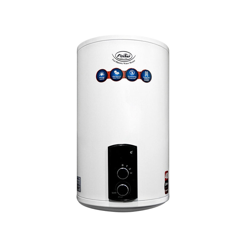 Fischer R-40 ELECTRIC WATER HEATER DUAL POWER (HEAVY DUTY) Single welded tank Wattage control