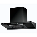 Fischer FKH-H90-06S Kitchen Hood Black Powder Coating Chimney + Panel Aluminium Exhaust Pipe