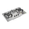 Fischer FBH-SS76-3EPS Built In Kitchen Hob Metal knobs With EPS burner 1.5V battery pulse ignition