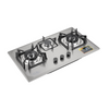 Fischer FBH-SS76-3EPS Built In Kitchen Hob Metal knobs With EPS burner 1.5V battery pulse ignition