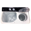 Haier HWM-80CS 8KG Semi-Automatic Top Load Washing Machine with Twin Tub Design, Durable Build, and Efficient Laundry Performance