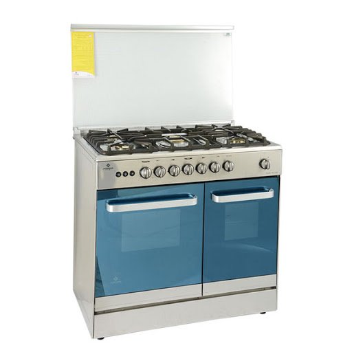 NASGAS NG-534: Premium Double Door Gas Range with Five Prime Brass Burners and Rust-Free Stainless Steel Construction.