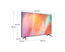 Samsung 70 Inch LED UE70KU6072U 4K Ultra HD Smart TV with Wi‑Fi, Sleek Black Design, and Smart Entertainment Features